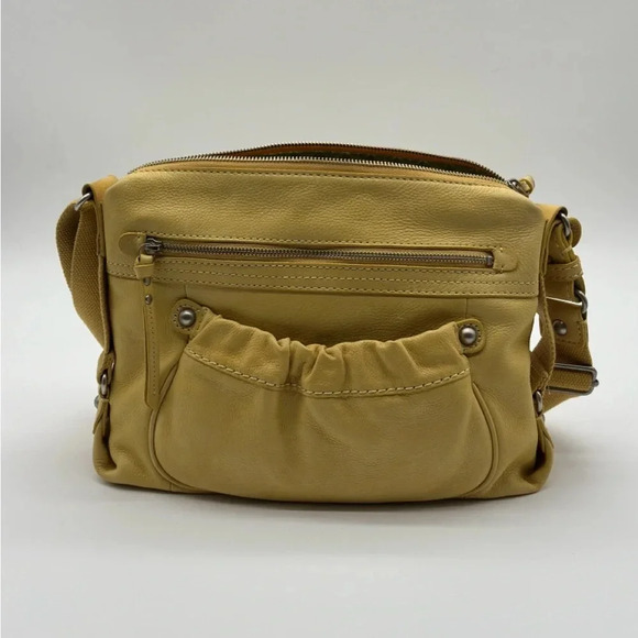 Fossil Yellow Shoulder Bag Mint Condition - Picture 5 of 12